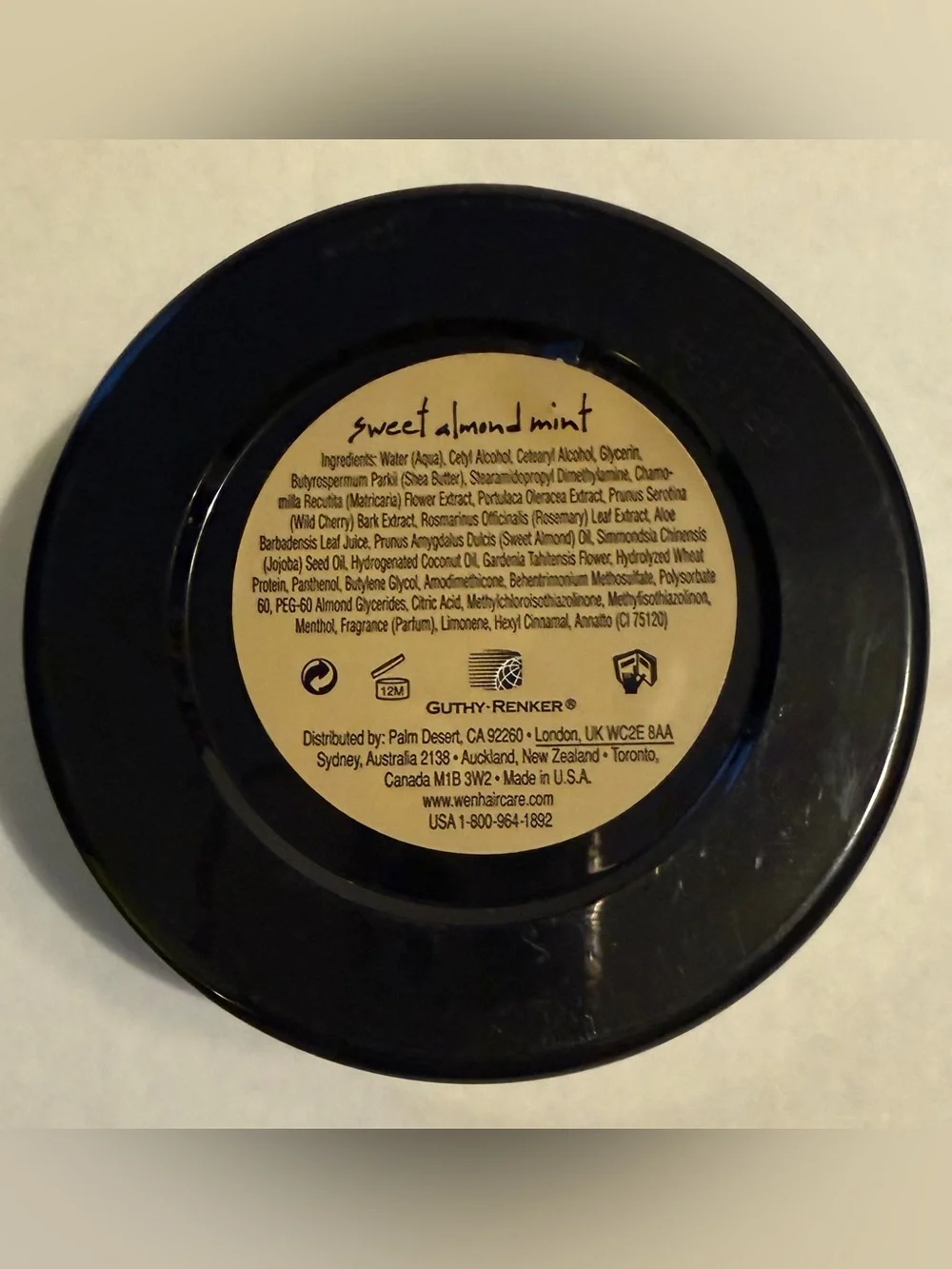 Wen by Chaz Dean Sweet Almond Mint Re-Moist Intensive Hair Treatment 2 JARS